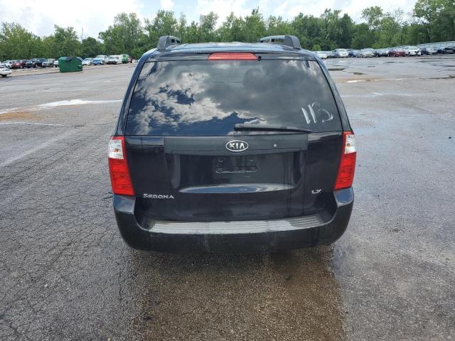 KNDMB233066053221 - 2006 KIA SEDONA EX BLACK photo 6