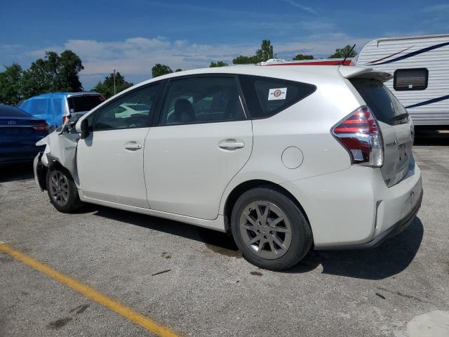 JTDZN3EU9GJ046100 - 2016 TOYOTA PRIUS V WHITE photo 2