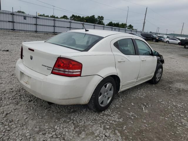 1B3CC4FB4AN155144 - 2010 DODGE AVENGER SXT WHITE photo 3