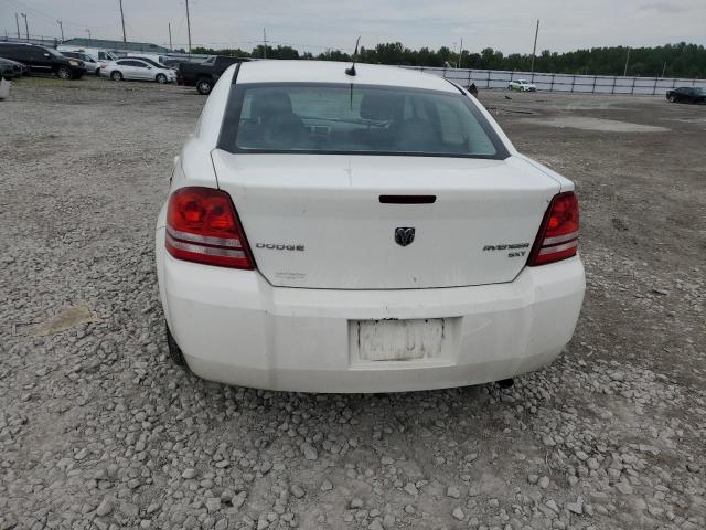 1B3CC4FB4AN155144 - 2010 DODGE AVENGER SXT WHITE photo 6