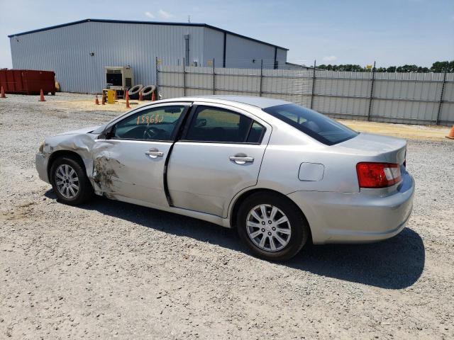 4A32B2FF7CE013178 - 2012 MITSUBISHI GALANT FE GRAY photo 2