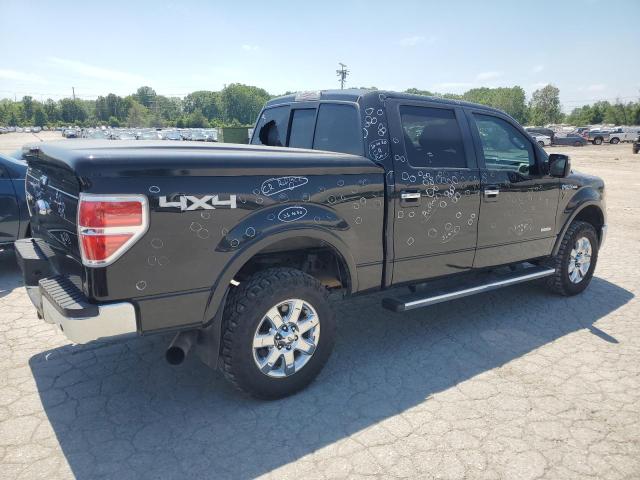 1FTFW1ET9DFC55122 - 2013 FORD F150 SUPERCREW BLACK photo 3