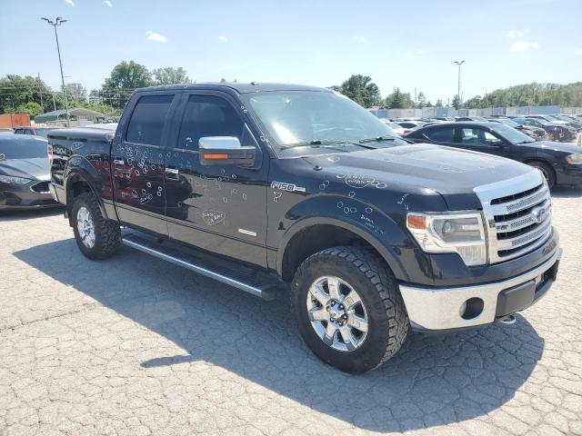 1FTFW1ET9DFC55122 - 2013 FORD F150 SUPERCREW BLACK photo 4