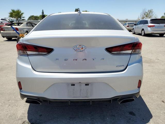 5NPE34AF8JH637570 - 2018 HYUNDAI SONATA SPORT SILVER photo 6