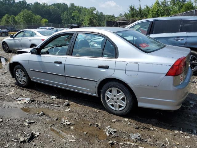 2HGES163X4H584899 - 2004 HONDA CIVIC DX VP SILVER photo 2