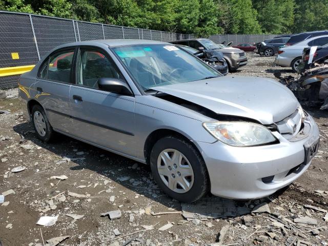 2HGES163X4H584899 - 2004 HONDA CIVIC DX VP SILVER photo 4