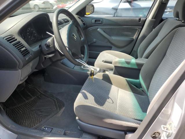 2HGES163X4H584899 - 2004 HONDA CIVIC DX VP SILVER photo 7