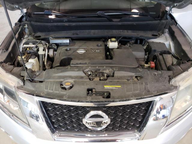 5N1AR2MN1EC617324 - 2014 NISSAN PATHFINDER S SILVER photo 12