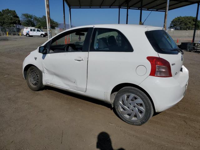 JTDJT923285179681 - 2008 TOYOTA YARIS WHITE photo 2