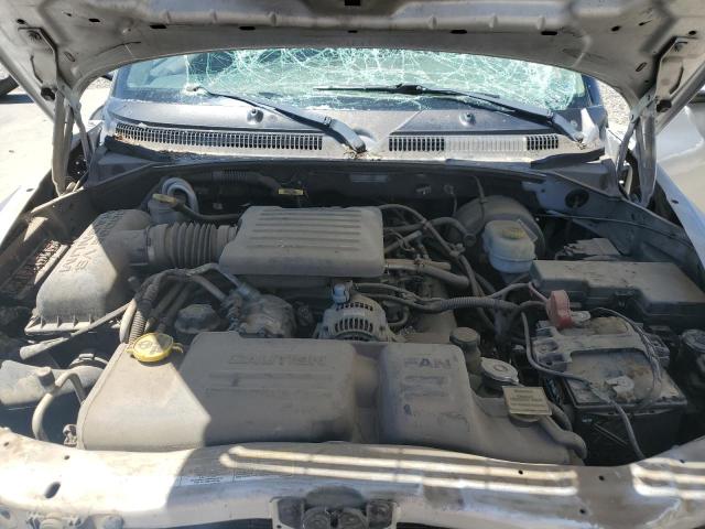 1D7HG48N63S239427 - 2003 DODGE DAKOTA QUAD SLT SILVER photo 11