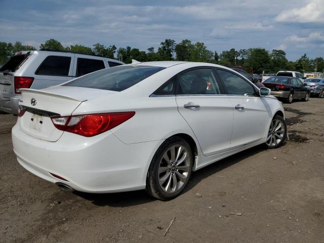 5NPEC4AC0DH653692 - 2013 HYUNDAI SONATA SE WHITE photo 3