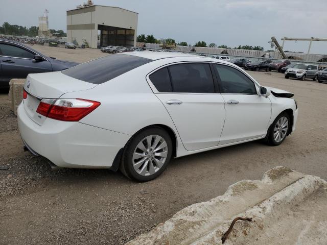 1HGCR3F89DA000470 - 2013 HONDA ACCORD EXL WHITE photo 3