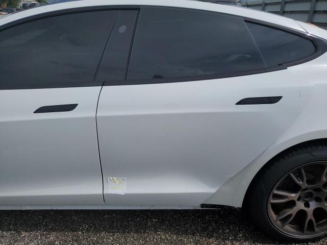 5YJSA1E54NF476955 - 2022 TESLA MODEL S 白色 照片 12