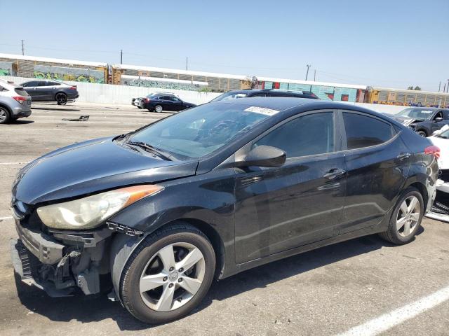 5NPDH4AE7BH017055 - 2011 HYUNDAI ELANTRA GLS BLACK photo 1