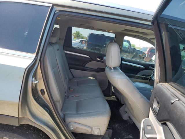 5TDJKRFH1FS135350 - 2015 TOYOTA HIGHLANDER XLE Yaşıl foto 11