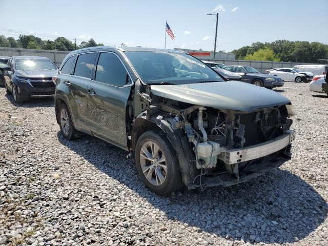 5TDJKRFH1FS135350 - 2015 TOYOTA HIGHLANDER XLE Yaşıl foto 4