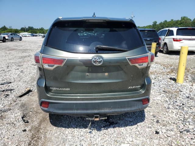 5TDJKRFH1FS135350 - 2015 TOYOTA HIGHLANDER XLE Yaşıl foto 6