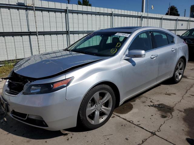 19UUA9F54DA003670 - 2013 ACURA TL TECH SILVER photo 1