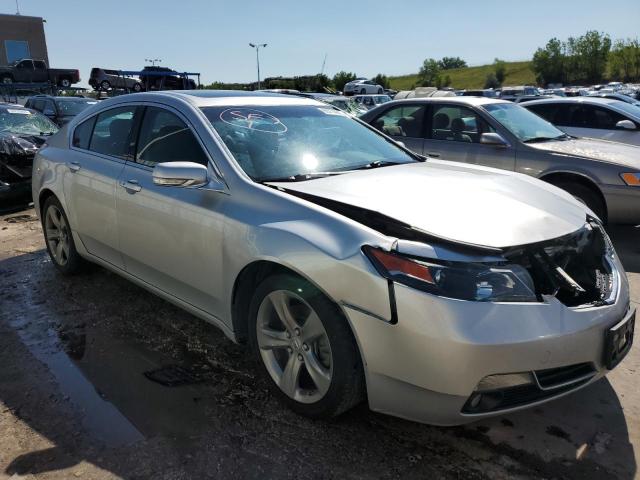 19UUA9F54DA003670 - 2013 ACURA TL TECH SILVER photo 4
