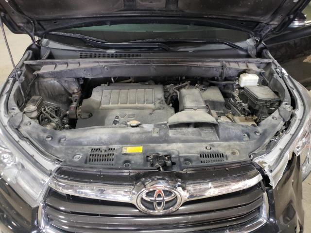5TDJKRFH5FS187919 - 2015 TOYOTA HIGHLANDER XLE Schwarz Foto 12
