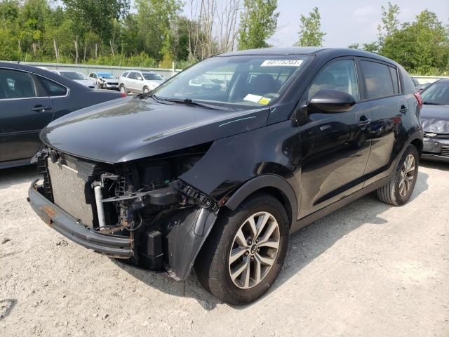 KNDPB3AC6E7642613 - 2014 KIA SPORTAGE BASE BLACK photo 1