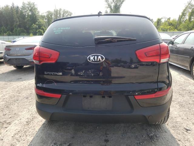 KNDPB3AC6E7642613 - 2014 KIA SPORTAGE BASE BLACK photo 6