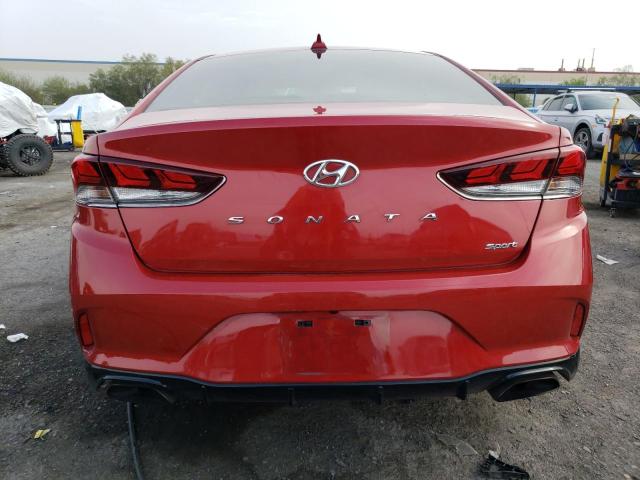 5NPE34AF5KH773401 - 2019 HYUNDAI SONATA LIMITED RED photo 6