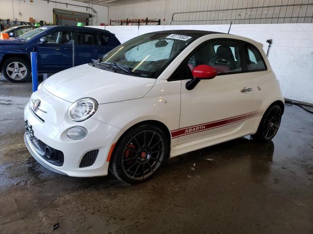 3C3CFFFH7FT508946 - 2015 FIAT 500 ABARTH WHITE photo 1