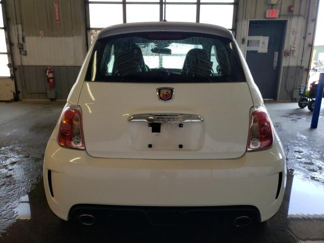 3C3CFFFH7FT508946 - 2015 FIAT 500 ABARTH WHITE photo 6