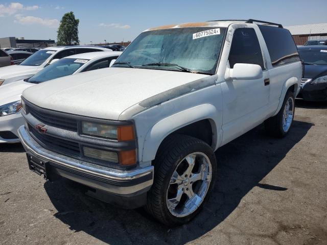 1GNEK18K1RJ388527 - 1994 CHEVROLET BLAZER K1500 WHITE photo 1