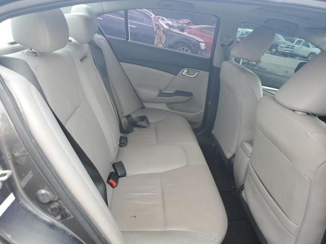2HGFB2F9XDH513619 - 2013 HONDA CIVIC EXL GRAY photo 10