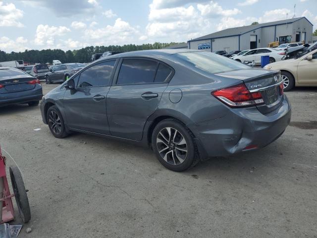 2HGFB2F9XDH513619 - 2013 HONDA CIVIC EXL GRAY photo 2
