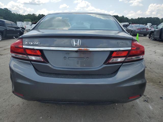 2HGFB2F9XDH513619 - 2013 HONDA CIVIC EXL GRAY photo 6