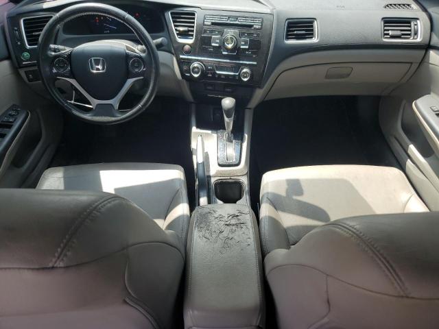 2HGFB2F9XDH513619 - 2013 HONDA CIVIC EXL GRAY photo 8