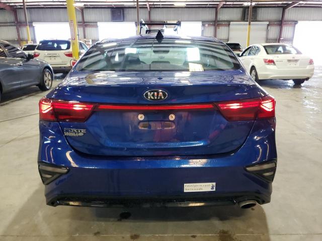 3KPF24AD7KE050644 - 2019 KIA FORTE FE BLUE photo 6