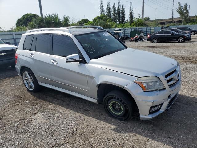 WDCGG8HB5CF912097 - 2012 MERCEDES-BENZ GLK 350 4MATIC SILVER photo 4