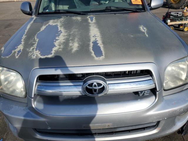 5TDZT34A16S273506 - 2006 TOYOTA SEQUOIA SR5 SILVER photo 12