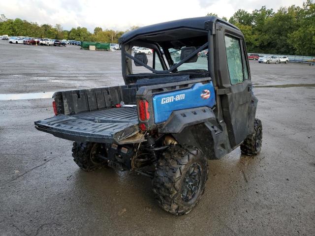 3JBUVAX46MK006789 - 2021 CAN-AM DEFENDER LIMITED CAB HD10 BLUE photo 4