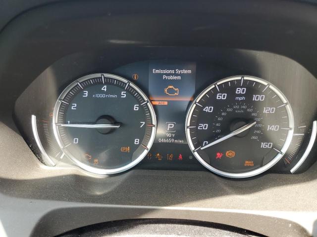 19UUB2F83KA002313 - 2019 ACURA TLX ADVANCE WHITE photo 9