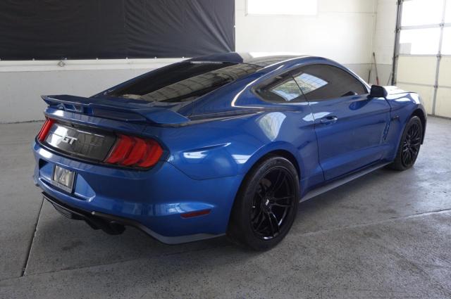 1FA6P8CF9J5123679 - 2018 FORD MUSTANG GT BLUE photo 4