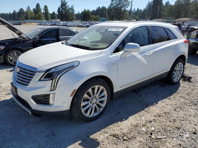 1GYKNFRS5HZ135607 - 2017 CADILLAC XT5 PLATINUM WHITE photo 1