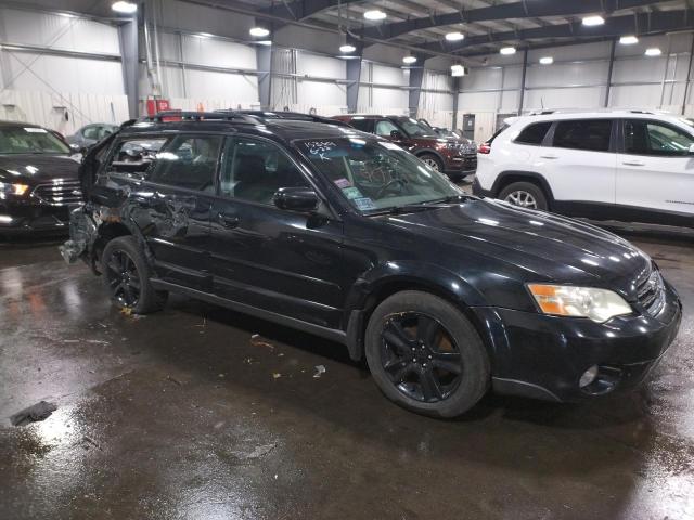 4S4BP62C567311112 - 2006 SUBARU LEGACY OUTBACK 2.5I LIMITED BLACK photo 4