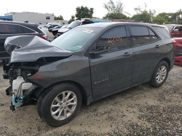 3GNAXHEV3KL159322 - 2019 CHEVROLET EQUINOX LT LS GRAY photo 1