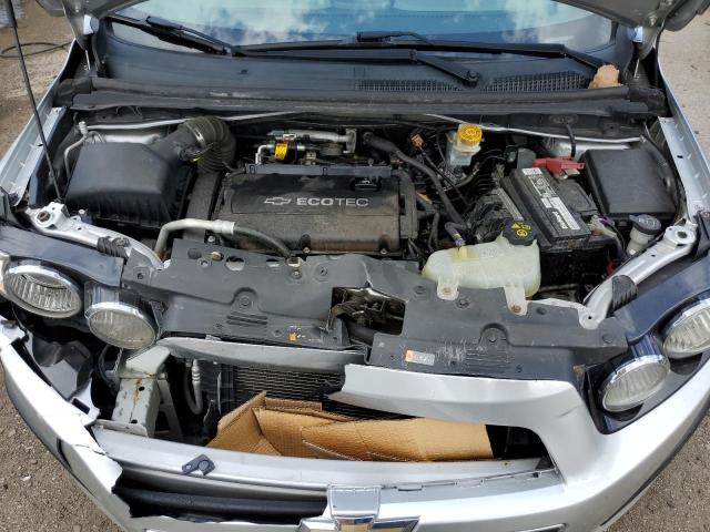 1G1JA5SH0C4131307 - 2012 CHEVROLET SONIC LS SILVER photo 11
