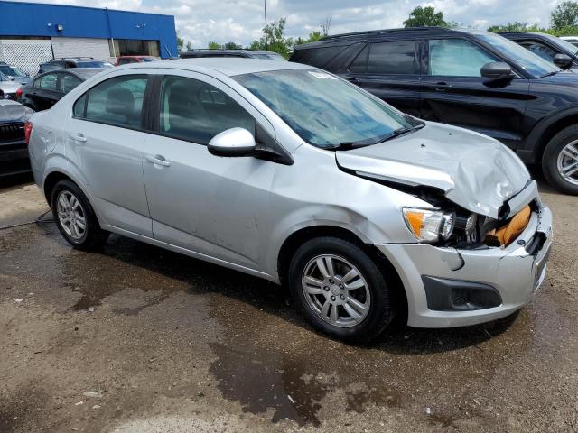 1G1JA5SH0C4131307 - 2012 CHEVROLET SONIC LS SILVER photo 4