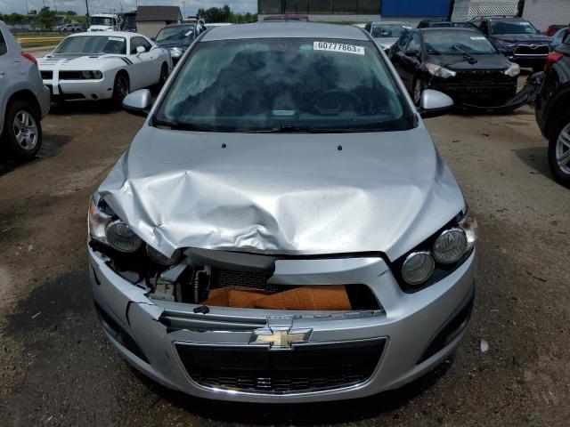 1G1JA5SH0C4131307 - 2012 CHEVROLET SONIC LS SILVER photo 5