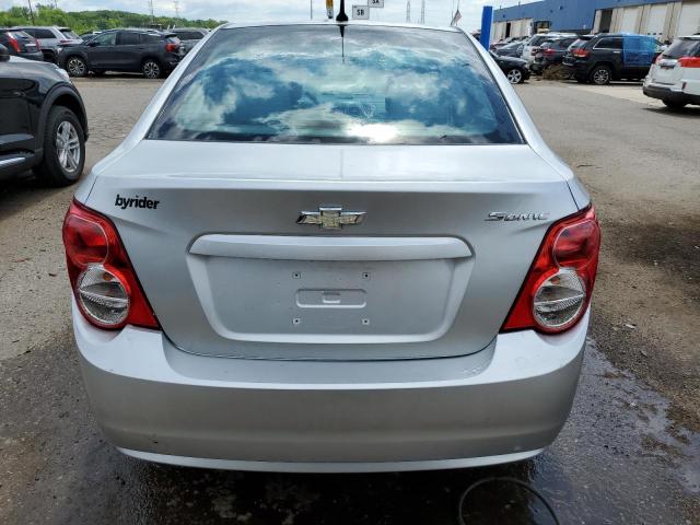 1G1JA5SH0C4131307 - 2012 CHEVROLET SONIC LS SILVER photo 6