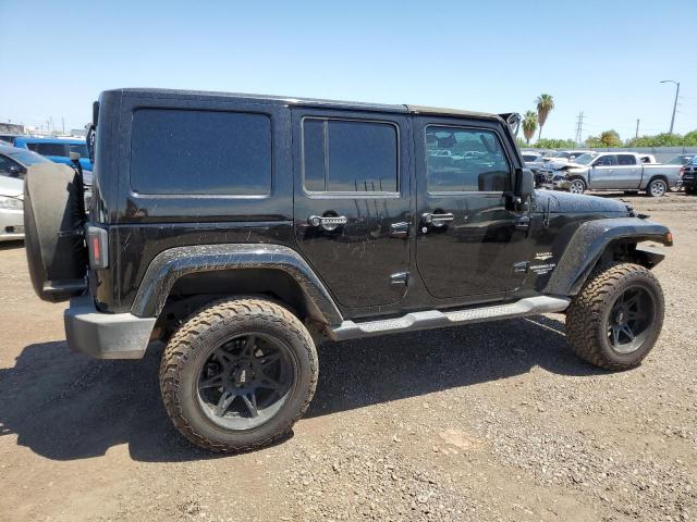 1C4BJWEG3EL106480 - 2014 JEEP WRANGLER U SAHARA BLACK photo 3