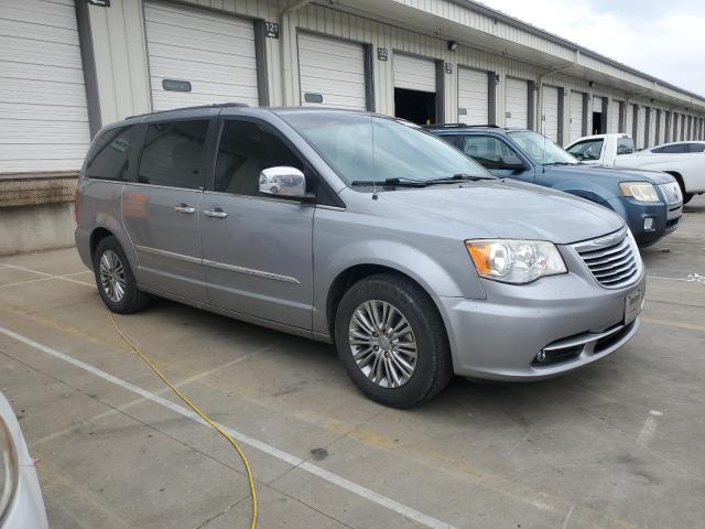 2C4RC1CG9DR805181 - 2013 CHRYSLER TOWN & COU TOURING L SILVER photo 4