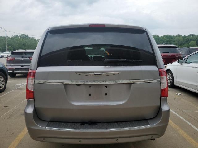 2C4RC1CG9DR805181 - 2013 CHRYSLER TOWN & COU TOURING L SILVER photo 6